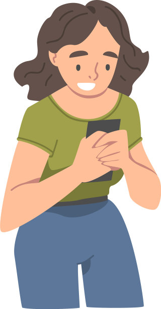 女人性格收到好消息阅读图片下载