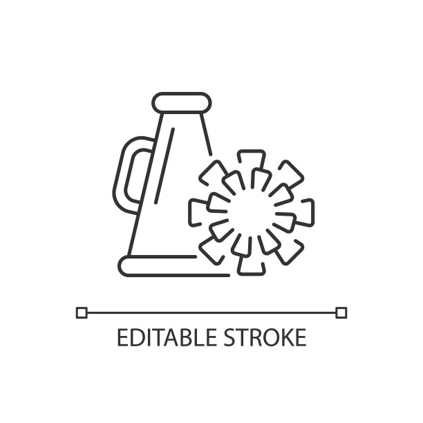 啦啦队线性图标图片下载