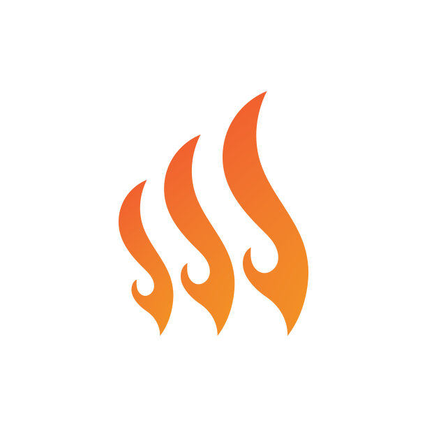 火焰标志模板火焰符号图标图片下载