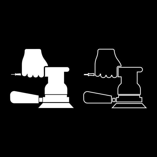 砂光机手持工具使用手臂使用图片下载