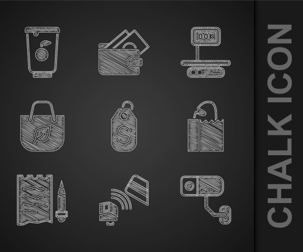 设定价格标签与美元pos终端信贷图片下载