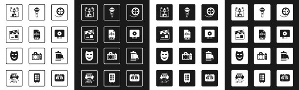 设置电影卷轴mp3文件文件电影拍片图片下载