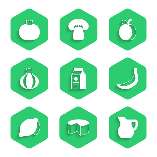 为牛奶，奶酪罐，玻璃杯设置纸包图片下载