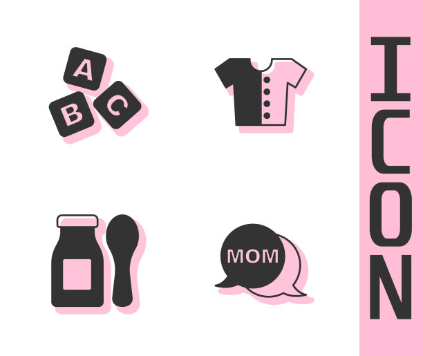 集演讲泡泡妈妈ABC块酸奶在图片下载