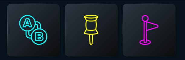 设置线路、路线、位置、位置标记和推送图片下载