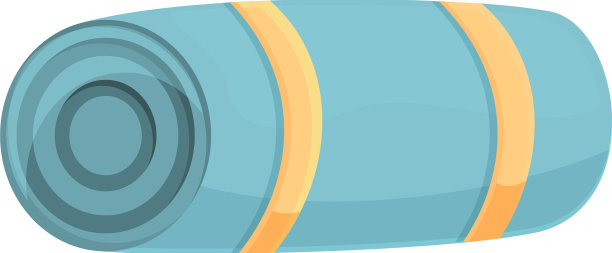 睡觉背包图标卡通野营帐篷图片下载