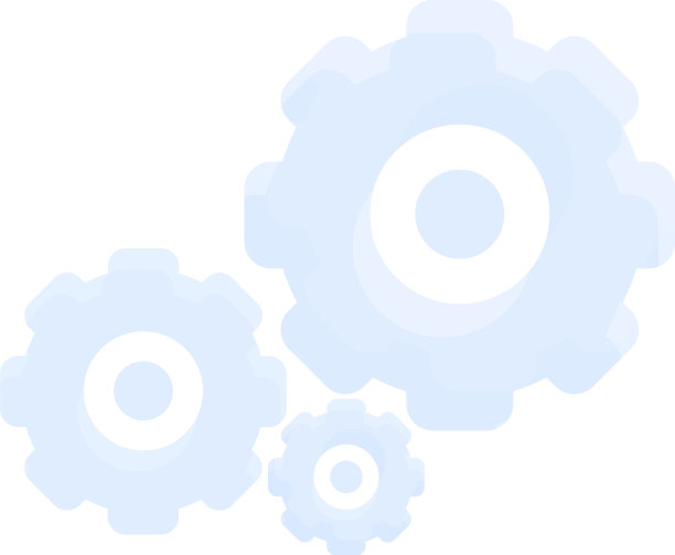 集中齿轮图标卡通作品图片下载