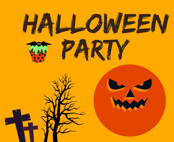 抽象不给糖就捣蛋快乐的万圣节南瓜图片下载