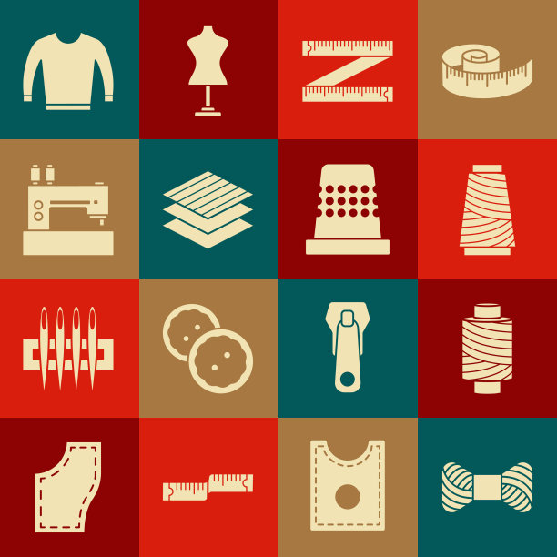 在卷尺上设置缝纫线图片下载