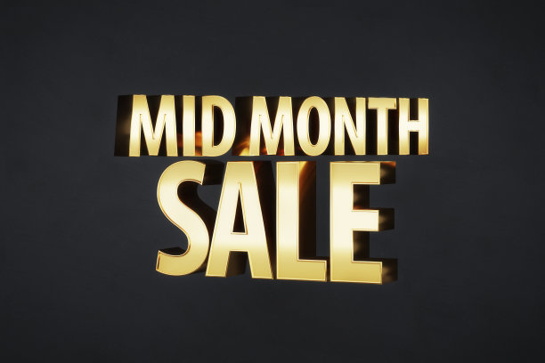 广告文字与黑色混凝土墙背景。图片下载