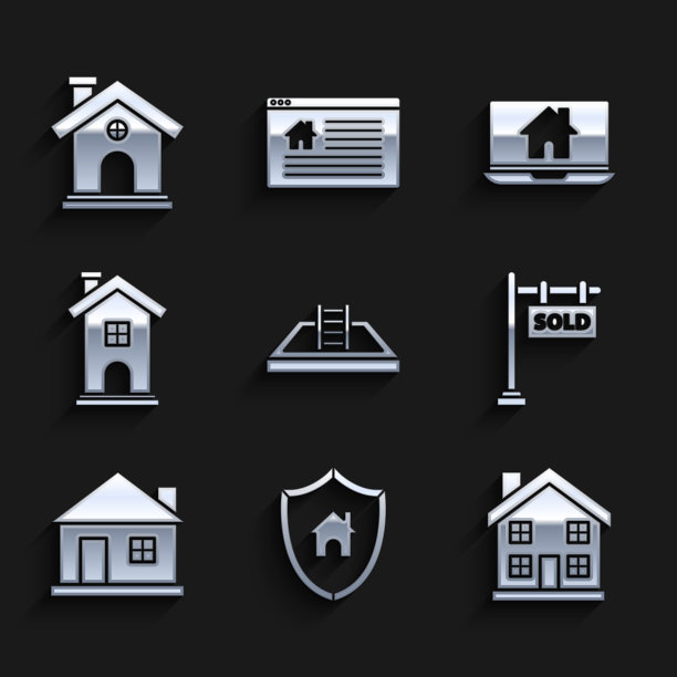 设置游泳池与梯子房子盾家图片下载