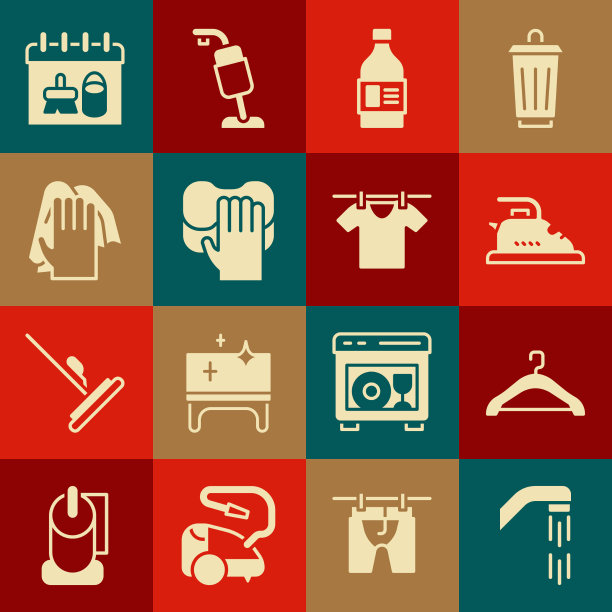 设置淋浴头衣架衣柜电熨斗图片下载