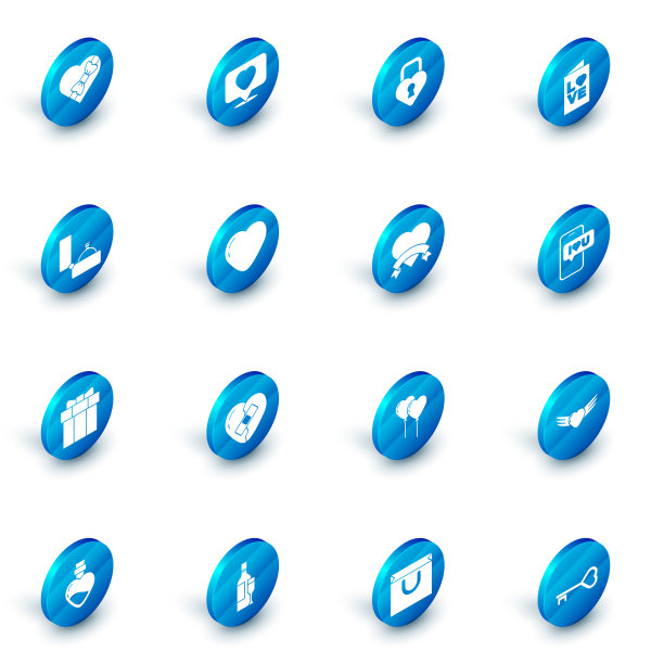 集喜欢和心堡的形状图片下载