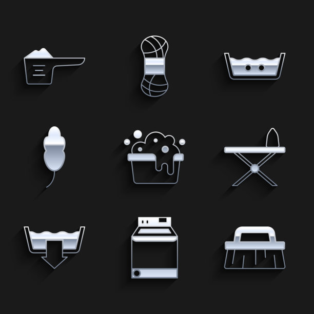 将洗脸盆刷上肥皂泡沫图片下载