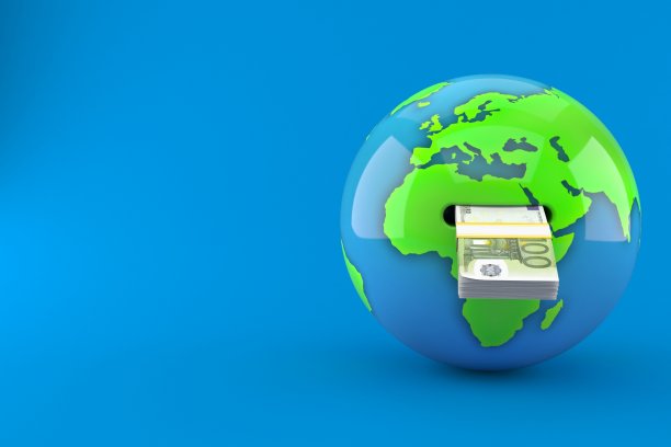 世界各地，欧元流通图片下载