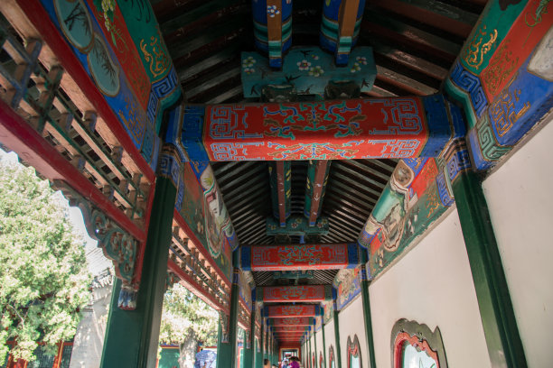 北京颐和园长廊图片下载