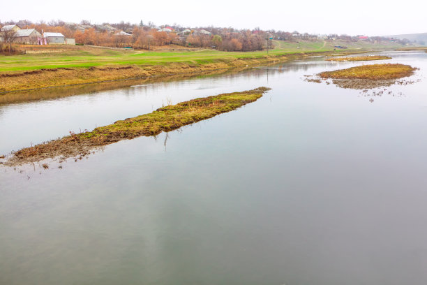 乡村的秋天的景色图片下载