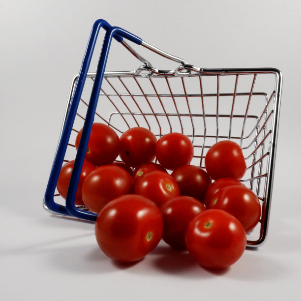 篮子里有西红柿图片下载