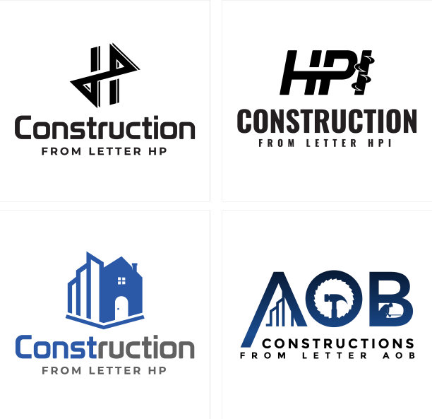 建筑装修标志设计图片下载