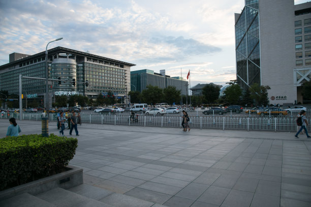 北京西单商业街图片下载