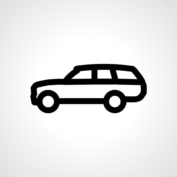 车线图标车线轮廓图标图片下载