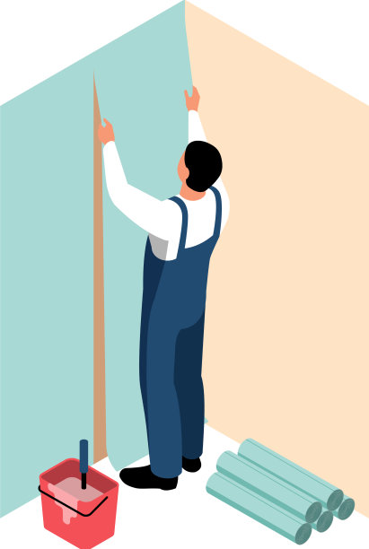 公寓维修等距图标图片下载