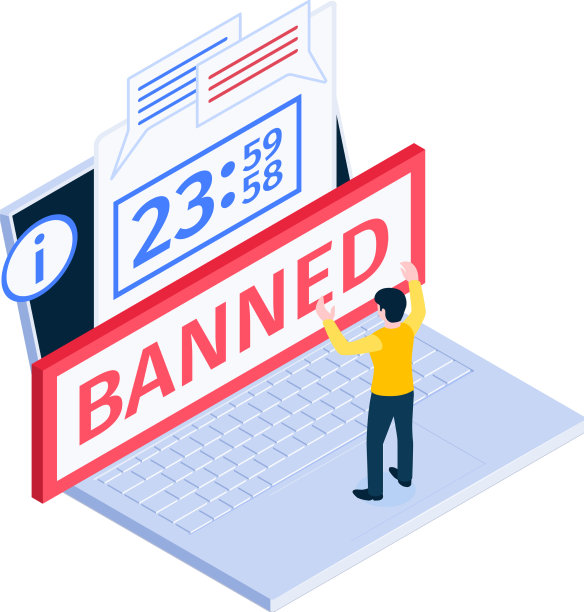 等距互联网禁令图标图片下载