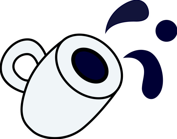 涂鸦的咖啡杯图片下载