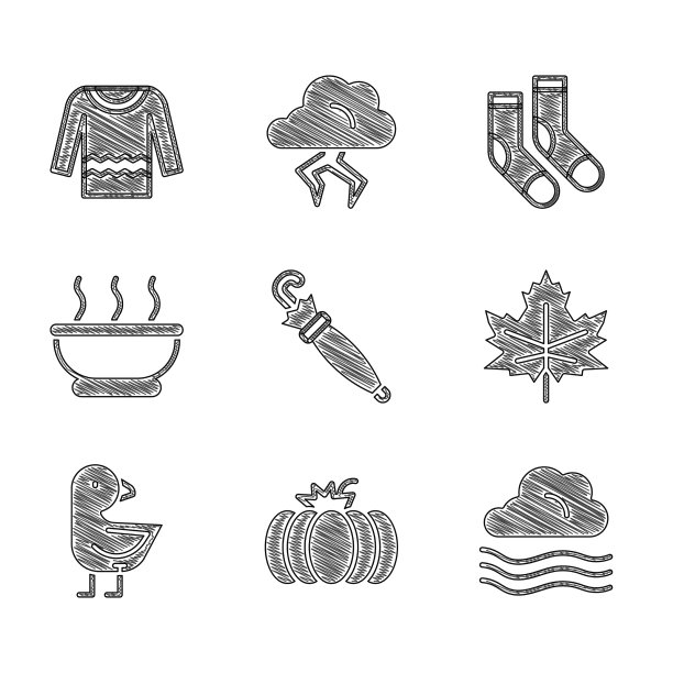 设置伞南瓜风天气树叶或图片下载