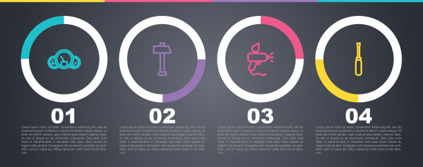 设置线、速度计、锤、喷漆枪等图片下载