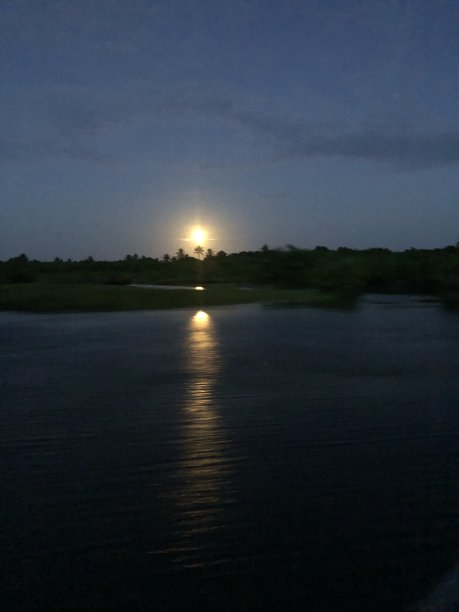 太阳晚上图片下载