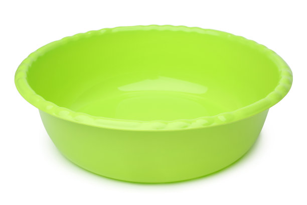 绿色塑料盆地图片下载