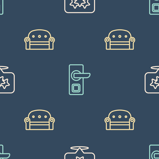 集星级沙发及数字门锁于一体图片下载