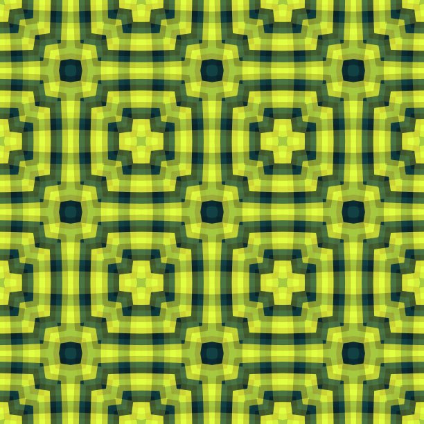 无缝模式背景与绿色阴影图片下载