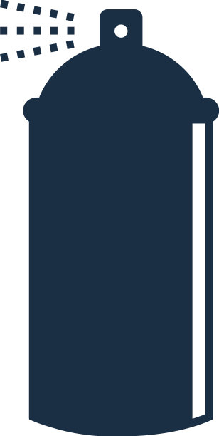 喷雾图标设计模板图片下载