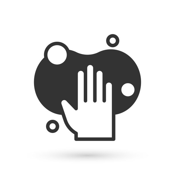 灰色海绵图标孤立在白色背景图片下载