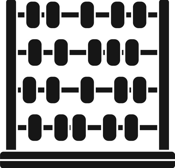 算术算盘图标简单的数学图片下载