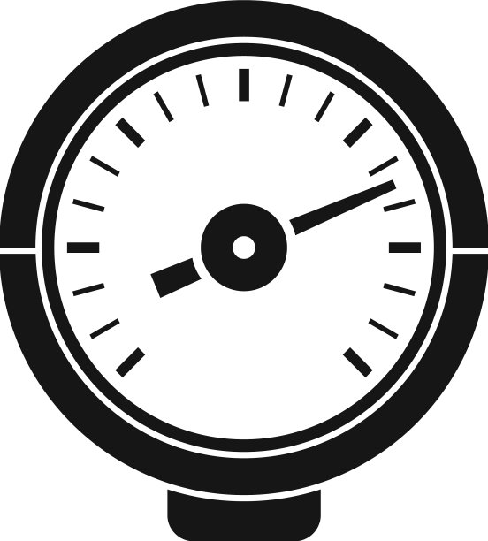 气压计图标简单气体压力图片下载