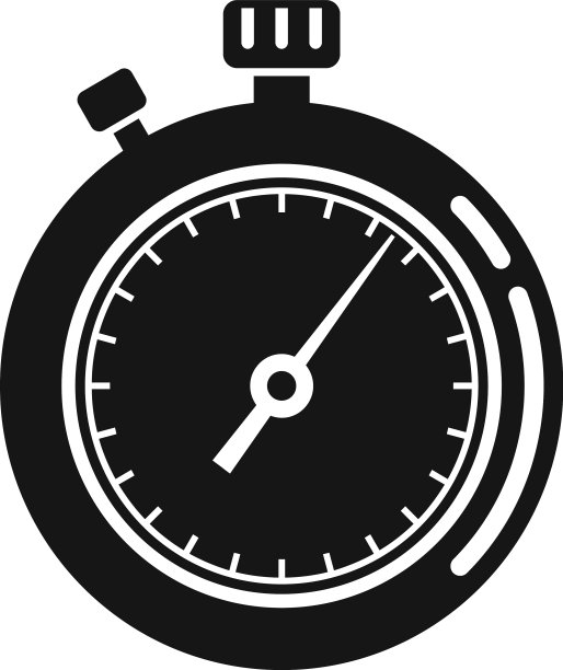 计时器计数器图标简单秒表时钟图片下载