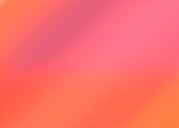 色彩鲜艳的甜生动的橙色背景。现代艺术风格背景设计，数字当代艺术作品;用于应用程序，明信片，包装，物品，网站和材料插图图片下载