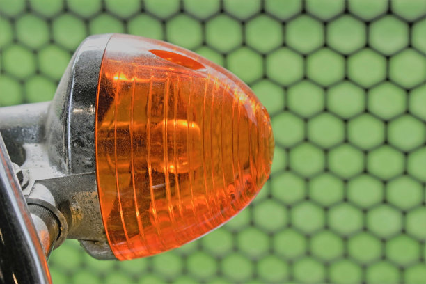 经典的摩托车转向灯图片下载