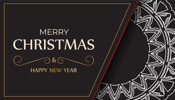 圣诞快乐，恭贺新禧图片下载