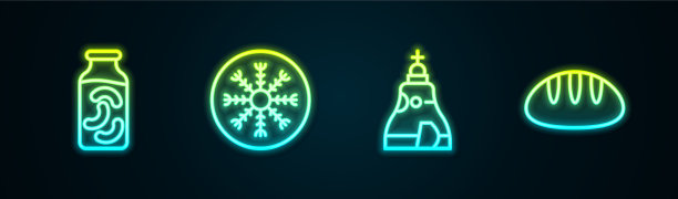 把腌黄瓜放在雪花罐中图片下载