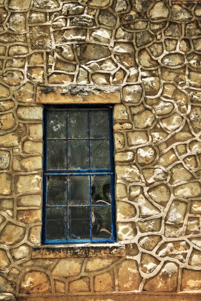 岩墙窗口图片下载