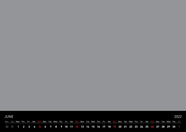 日历网格的墙壁组织者2022月图片下载
