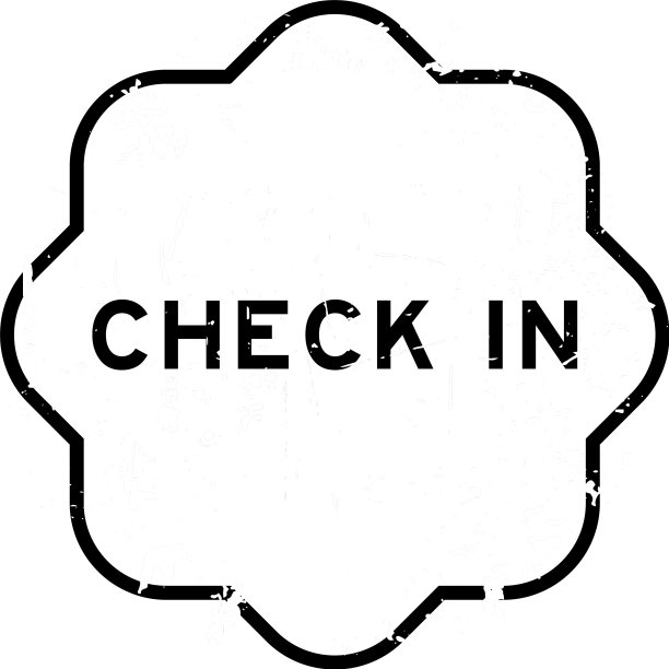 垃圾黑色检查字橡胶密封邮票上图片下载