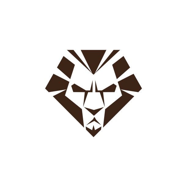 狮面标志图标图片下载