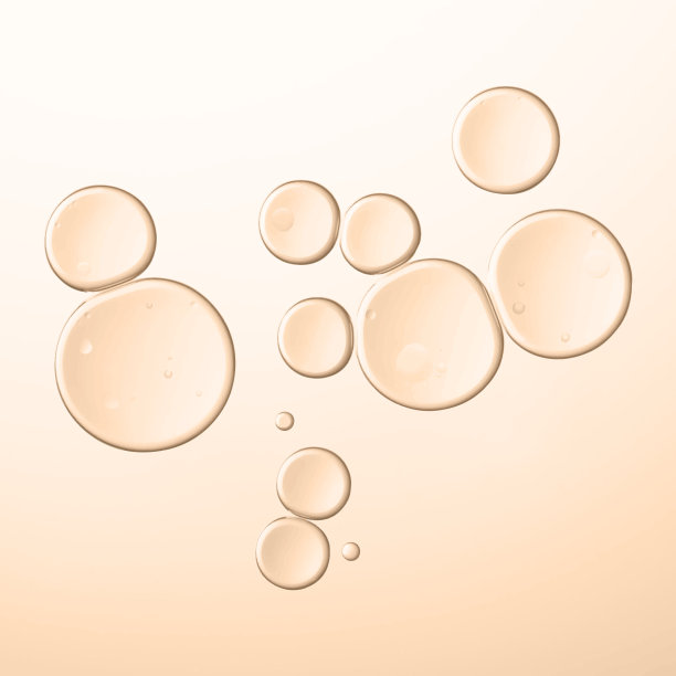 摘要油泡宏观拍摄透明液体图片下载