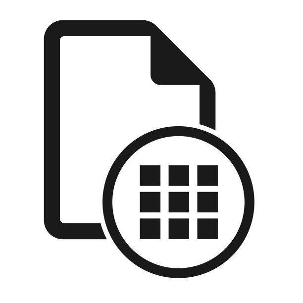 文件平面图标与菜单符号隔离在白色上图片下载