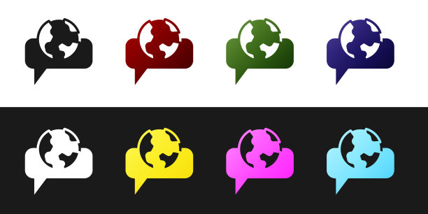 设置学习外语图标隔离图片下载